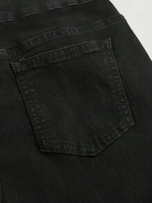 SHEIN MOD Vrouwen Effen kleur Skinny jeans