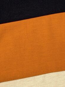 SHEIN Young Boy Simple Style T-Shirt Mocha Tshirt For Kids Boy - Multicolor - View 7