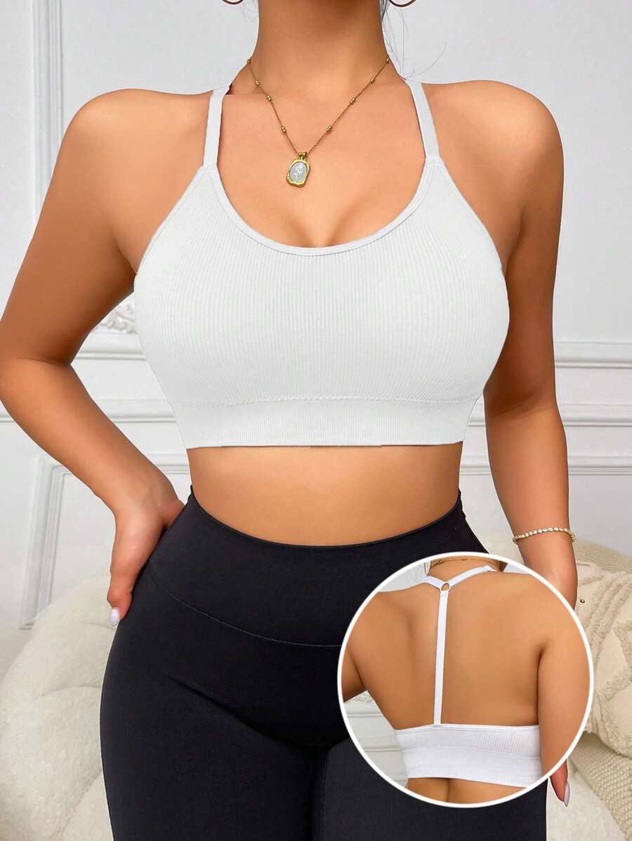 1pc Wireless Bra For Women - White - View 1