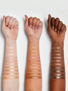 SHEGLAM Skinfinite Hydrating Foundation-Cashew Flawless Dewy Foundation Hydrating Coverage Invisible Pore Concealer Pore-Less Non-Greasy Lightweight Natural Soft Liquid Foundation Brand Beauty Makeup Face Paint Cosmetic For Women Girls Perfect For Spring Summer Ideal For Y2K Fancy Fashion Suitable For Birthday Mother'S Day Gift Rave Party Ready Best Color - Cashew - View 9