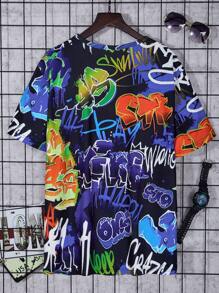 Thiếu niên Con trai Trang phục trên phố Viết tháu Áo thun , Đúng mốt - Nhiều màu - Xem 2