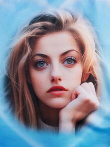 SHEINNeu Kidcore Dopamine 搞笑角色真實印花女士兩件套裝 - 彩色 - 查看 5