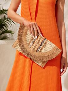 SHEIN VCAY Clutch Bag - Multicolor - View 4