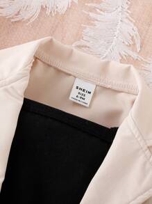 Baby Girl Spaghetti Strap Tank Top, Sleeveless Jacket And Shorts Set