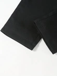 2pcs Tween Boys' Gentleman Suit - Solid Color Double-Breasted Vest And Pants With Tie, Ideal For Birthday Party, Evening Performance, Wedding, Christening, 1st Birthday