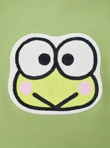 HELLO KITTY AND FRIENDS | SHEIN Cartoon Design Rug, Single Pack - Green - View 4