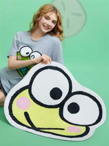 HELLO KITTY AND FRIENDS | SHEIN Cartoon Design Rug, Single Pack - Green - View 7