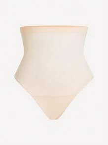 SHAPORA Women's Solid Color High Waist Shapewear Underwear - Beige - View 3