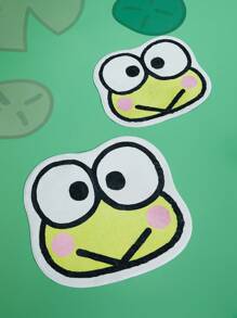 HELLO KITTY AND FRIENDS | SHEIN Cartoon Design Rug, Single Pack - Green - View 2