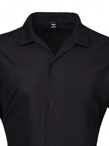 Manfinity LEGND 男士長袖衫連接長褲 - 黑色 - 查看 6