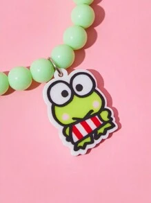 HELLO KITTY AND FRIENDS | SHEIN 3入組可愛珠子彈性手鍊套裝,適用於女生打扮 - 彩色 - 查看 6