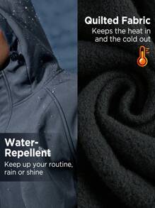 In My Nature 束口下擺長袖連帽戶外夾克 - 霧霾藍 - 查看 3