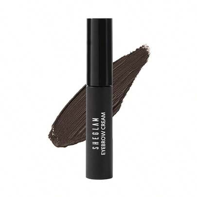 SHEGLAM Striking Brow Gel-Dark Brown Waterproof Eyebrow Cream Long Lasting Highly Pigmented Shaping Filling Eyebrow Balm With Small Brush Eyebrow Brand Beauty Makeup Face Paint Cosmetic For Women Girls Perfect For Spring Summer Ideal For Y2K Fancy Fashion Suitable For Birthday Mother'S Day Gift Rave Party Ready Best Color