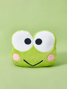HELLO KITTY AND FRIENDS | SHEIN Lindo Cojín De Peluche Con Forma De Rana De Ojos Grandes Verde - Verde - Ver 4