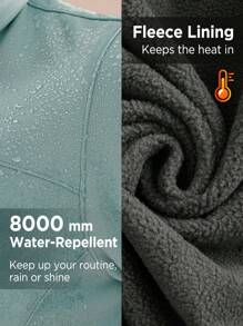 In My Nature سترة نسائية بطول الكم الطويل ولون سادة مع غطاء رأس ومقاس عادي للارتداء الخارجي