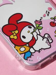 HELLO KITTY AND FRIENDS | SHEIN Carcasa Para Teléfono Móvil Con Espejo - Rojo - Ver 6