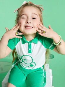 HELLO KITTY AND FRIENDS | SHEIN 6pcs Cute Children'S Ring Set - Multicolor - View 4