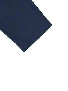 Manfinity Bizformal 男士纯色休闲裤（带口袋），男士海军蓝裤子，海军蓝裤子，男士正装裤，男士休闲裤，男士西装裤 - 寶藍色 - 查看 6