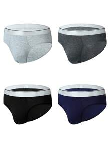 Men's Breathable Triangle Underwear, Four Seasons (4pcs/Pack)