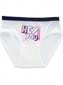 6入組三角形狀的少女內褲 - 彩色 - 查看 5