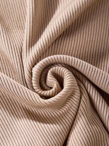 SHEIN 4入組單色圓領短袖t恤,適用於中小學女孩