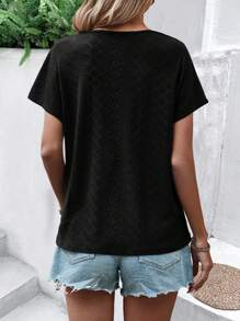 SHEIN LUNE 女式短袖t卹