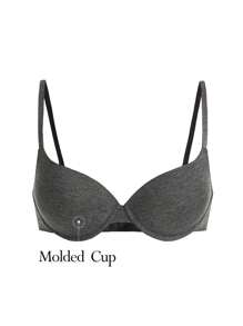 Ocili 2 Miếng In thư Bras Với Vòng thép Đồ lót - Nhiều màu - Xem 5