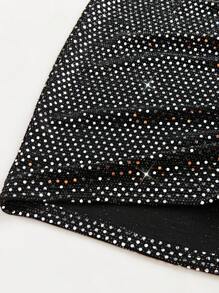 EgrlEra 女士随机剪裁侧开衩裙 Y2K 服装