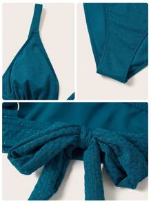 Swim SXY Plus Size Bikini Set Carnival Summer Beach - Army Green - View 7