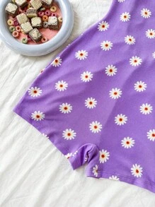 Soleia 女式休閒度假風格，細肩帶露背連體短褲 - 彩色 - 查看 5