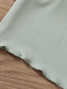 Elladie kids 少女圓領針織t恤