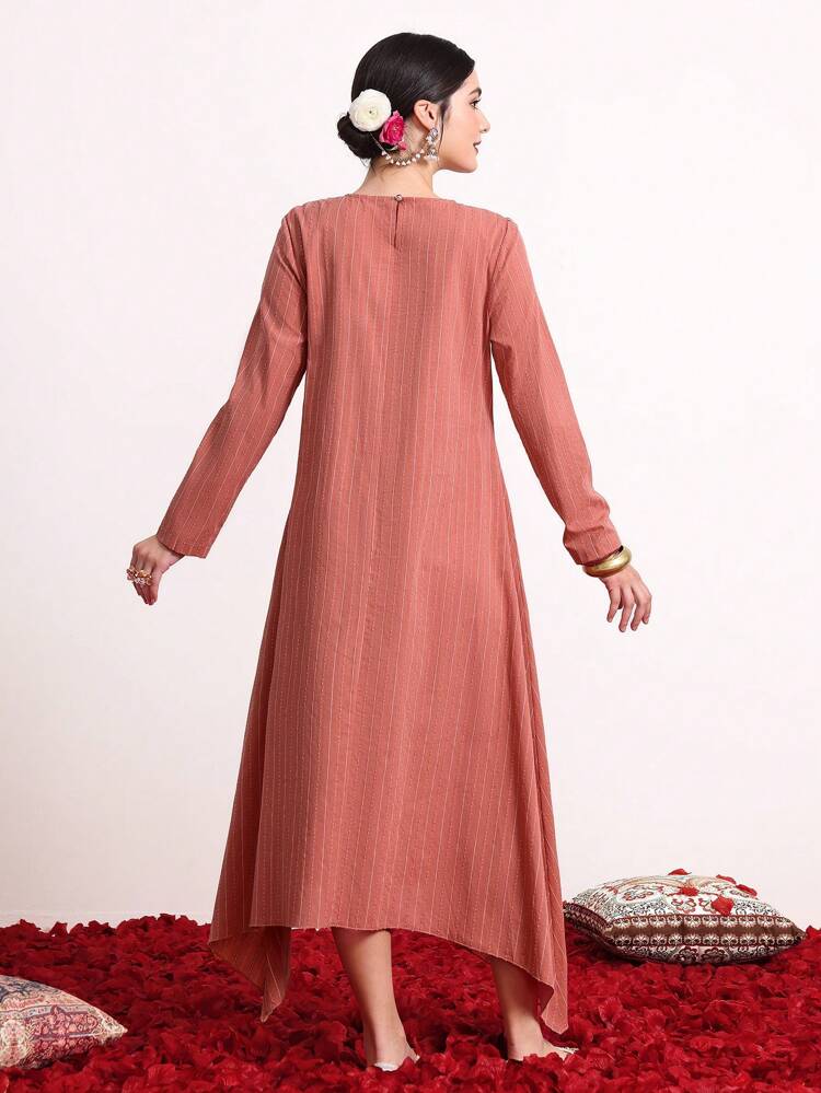 Women's Striped Print Style Dress