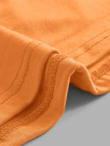 SHEIN EZwear Top De Punto De Sin Mangas Para Mujeres, Estilo Cultivo Con Tres Colores Disponibles - Naranja - Ver 10