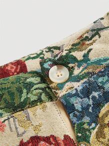 Sweetra Women's Floral Printed Pants - Multicolor - View 3