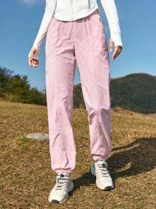 In My Nature 防水戶外女性運動褲 - 藕粉色 - 查看 6