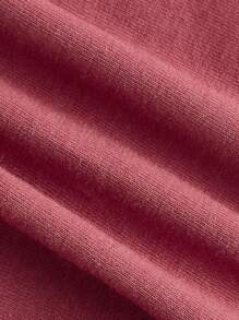 ROMWE Goth Women's Skull Printed Bandeau Top, School,Ladies Casual Strapless Regular Fit Burgundy Cotton Floral,Halloween Women Tops,Spring/Summer,Casual Daily Wear - Burgundy - View 3