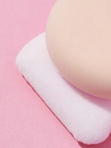 HELLO KITTY AND FRIENDS | SHEIN 超柔軟棉花糖粉撲套裝（2個/包） - 紅色 - 查看 5