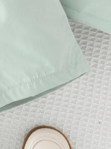 Baby Boy's Bowknot Short Sleeve Shirt And Double-Breasted Sleeveless Suit Jacket And Shorts Set - Green - View 8