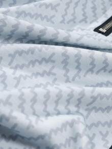 Manfinity RSRT Conjunto De Camisa Polo De Choque De Colores Y Pantalones Cortos De Un Solo Color Para Hombres - Blanco y Negro - Ver 6