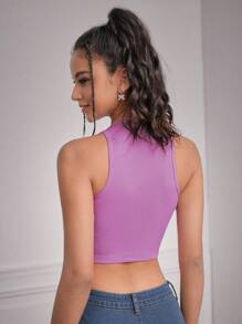 Forever 21 草莓和字母印花背心 - 粉色 - 查看 2