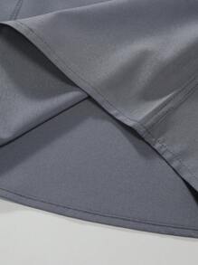 Manfinity Mode Men's Gradient Long Sleeve Shirt - Dark Grey - View 7