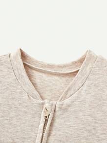 Cozy Pixies Newborn Baby Boys' Cartoon Animal Pattern Round Neck Short Sleeve Jumpsuit And Shorts Set - Green - View 8