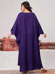 Al Najma Baju Arab Ukuran Plus Bunga Modest - MultiWarna - View 2