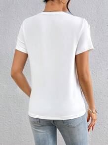 Chiquease Tasseled Short-Sleeved T-Shirt