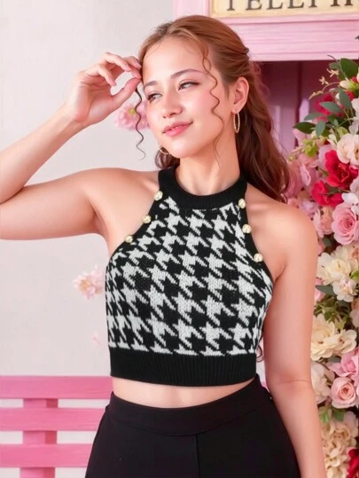 SHEIN Sırtsız Kazayağı Gündelik Tween Kız Çocuk Kazakları
