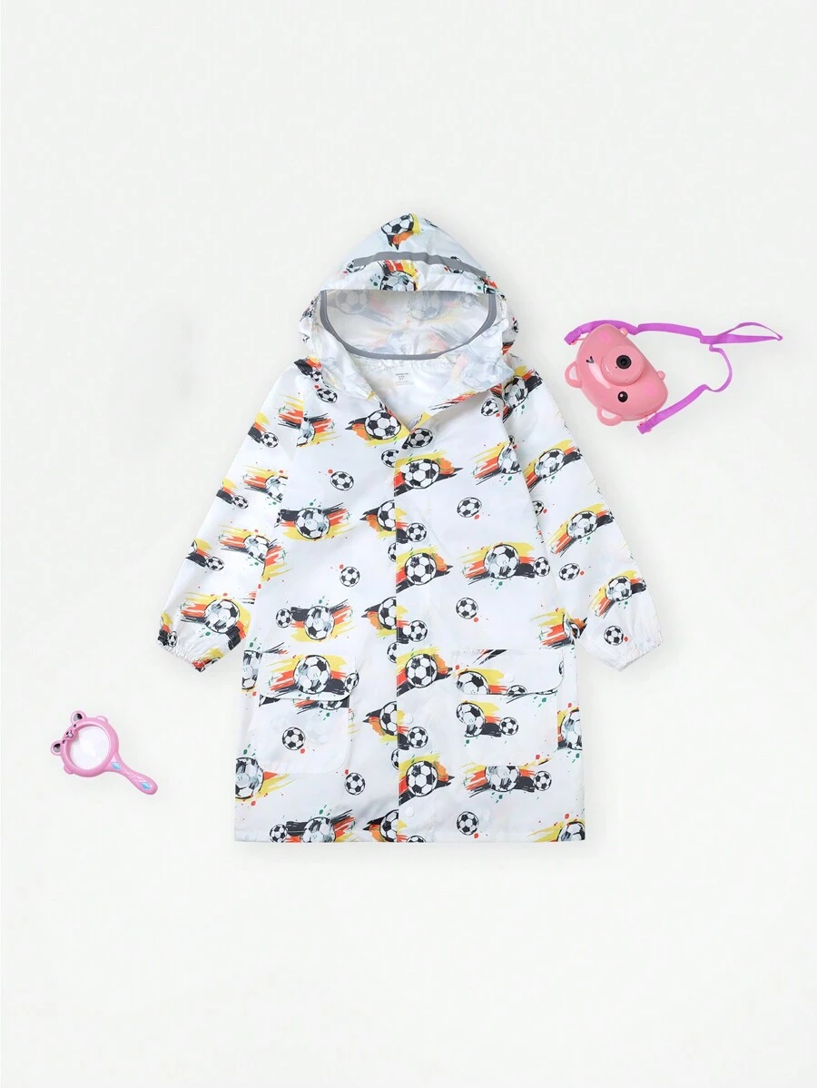 Impermeable Para Niños Mayores, Color Para Niños - Multicolor - Ver 1