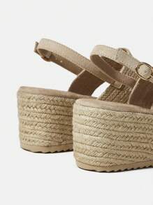 SheIn VCAY Women's Wedge Heel Platform Sandals