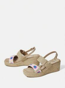 SheIn VCAY Women's Wedge Heel Platform Sandals