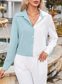 Aveloria Color Block Women's Shirt - Multicolor - View 3