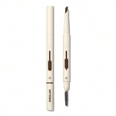 SHEGLAM Better Brows 持久眉筆-奧本防水自動眉筆 易於上色 絲般順滑 造型 勾勒輪廓 填充眉妝 品牌 美容 化妝 化妝品 適合女性與女孩 完美搭配夏季春季 Y2K 時尚 流行 生日 母親節禮物 假期 派對準備就緒 最佳顏色